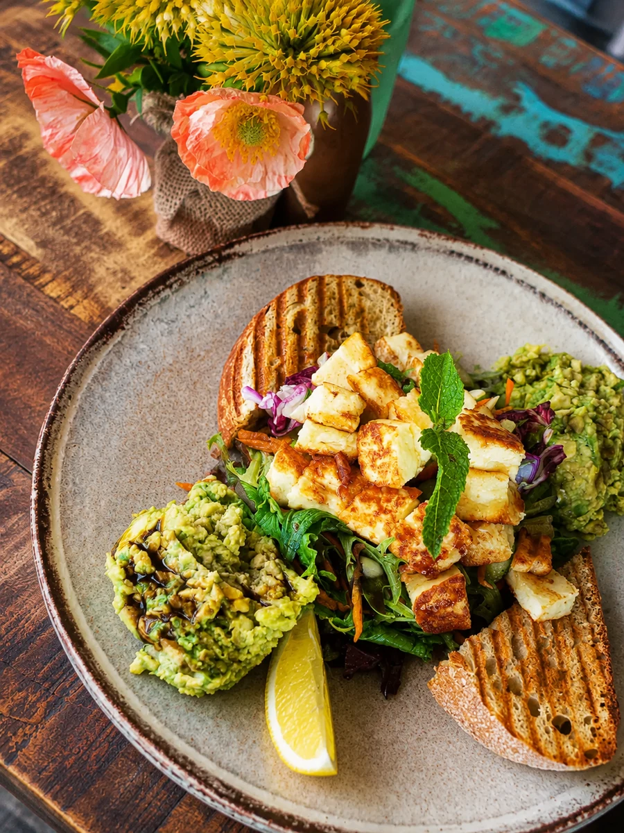 A savoury lunch plate at 26 Elvet